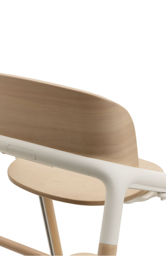 Bugaboo Giraffe Chair - Neutral Wood/White