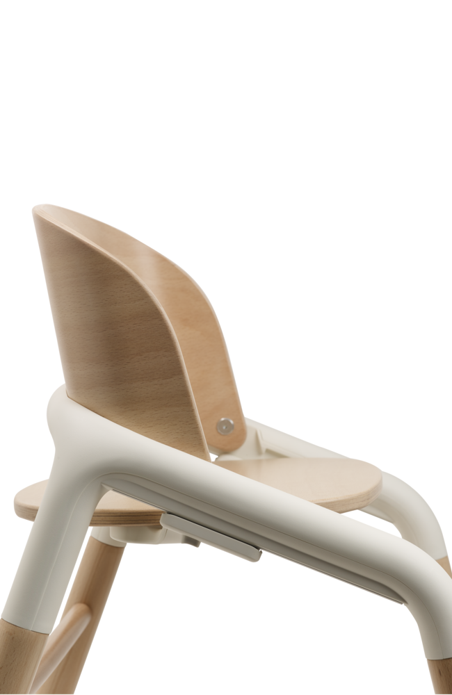 Bugaboo Giraffe Chair - Neutral Wood/White