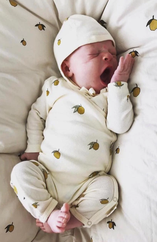 Newborn Onesie - Lemon