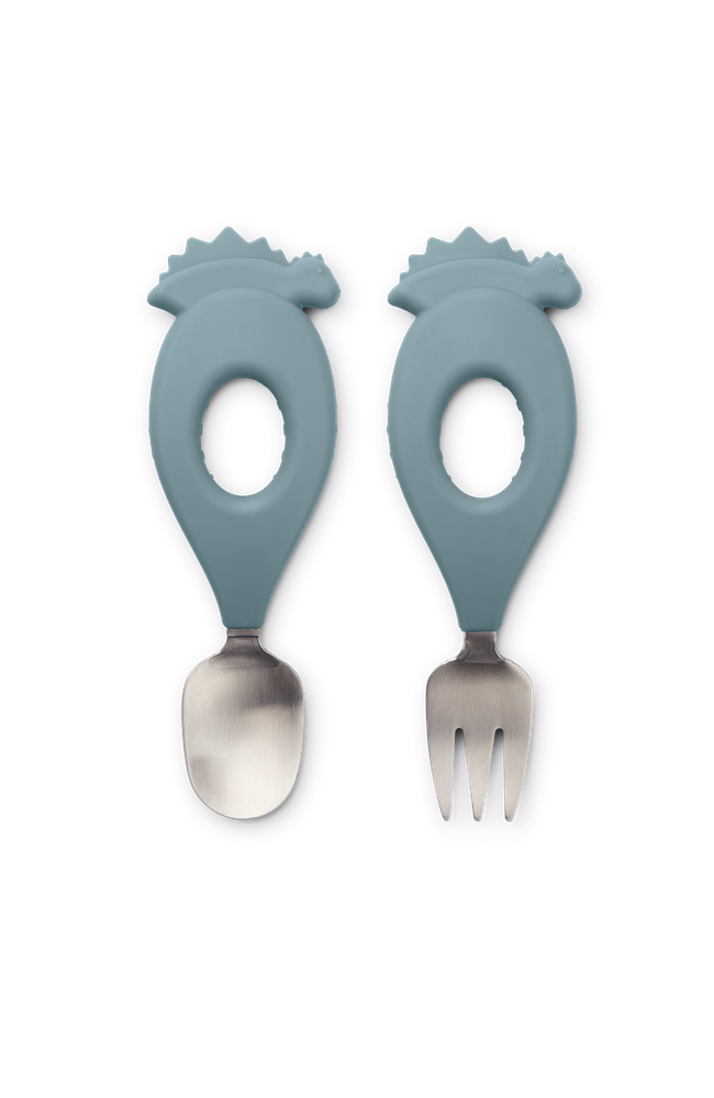 Stanley baby cutlery set - Whale blue