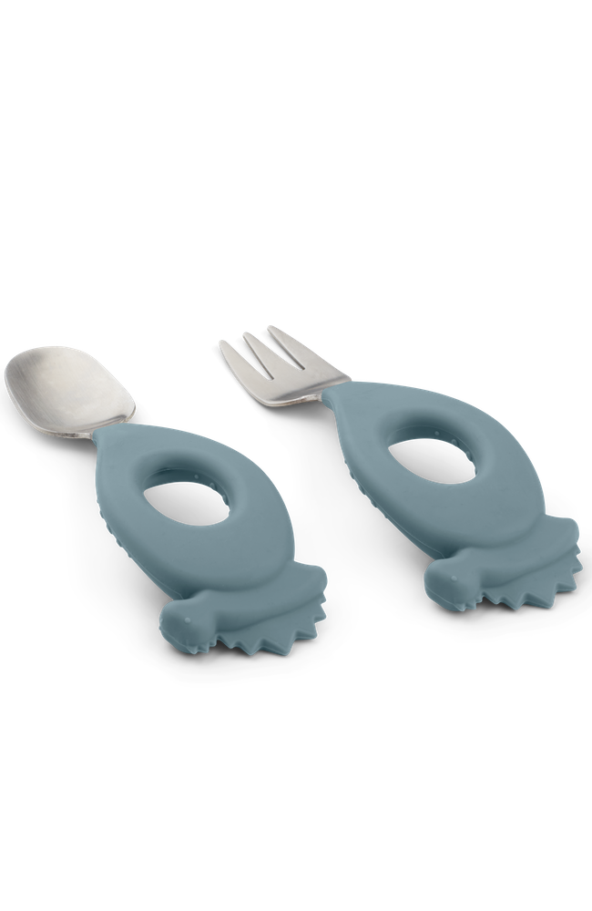 Stanley baby cutlery set - Whale blue