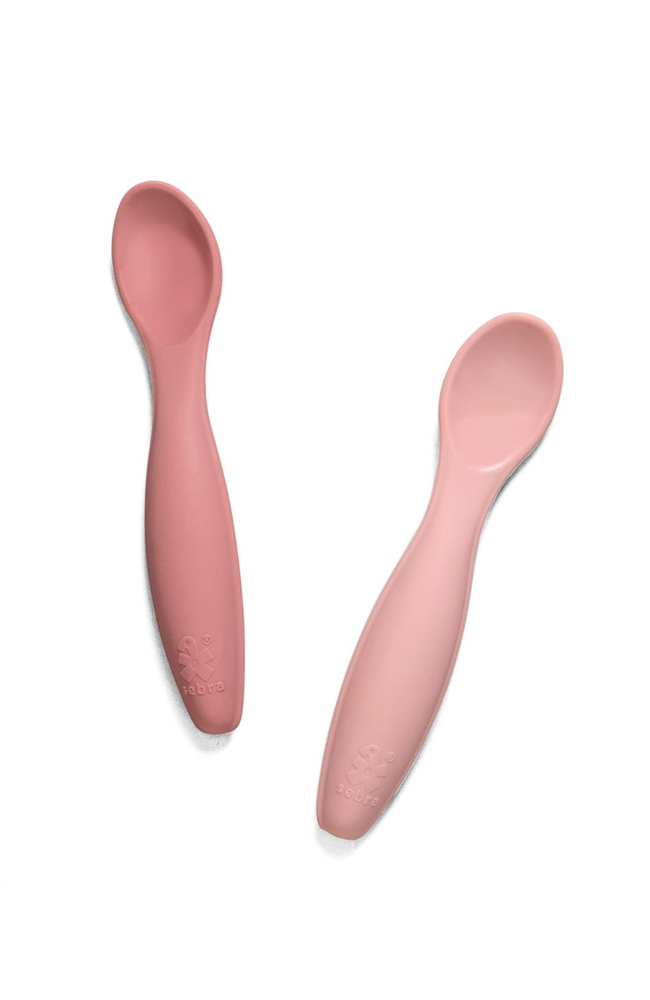 Silicone Spoon Set - Blossom Pink