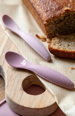 Silicone Spoon Set - Blossom Pink