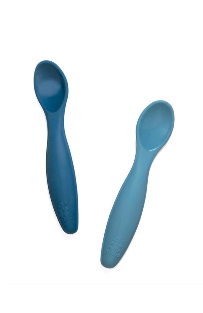 Silicone Spoon Set - Vintage Blue