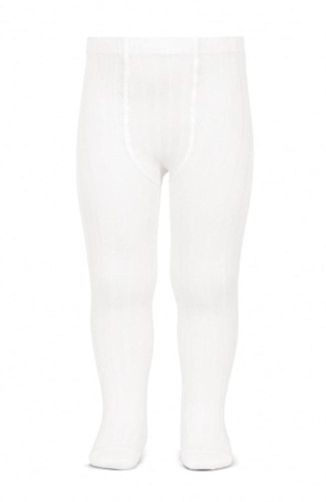 Rib Tights - 200 White