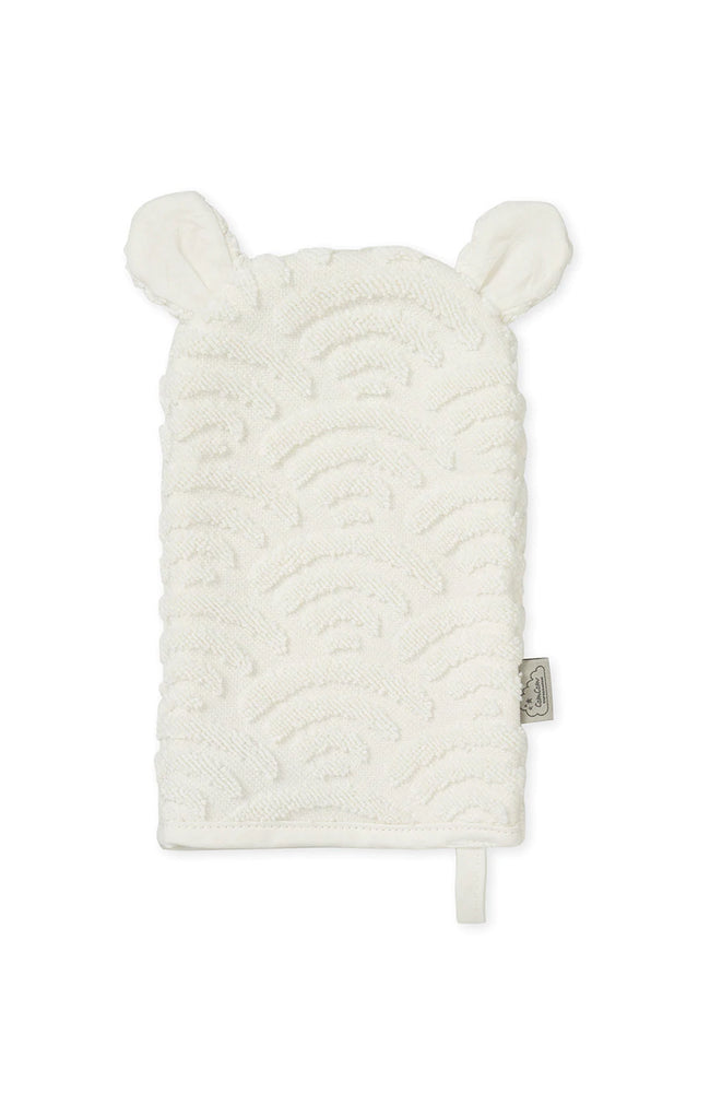 Wash Glove With Ears - Off White