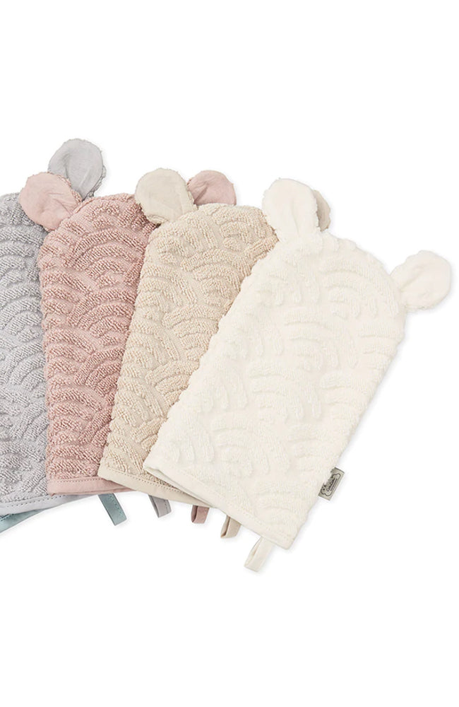Wash Glove With Ears - Off White