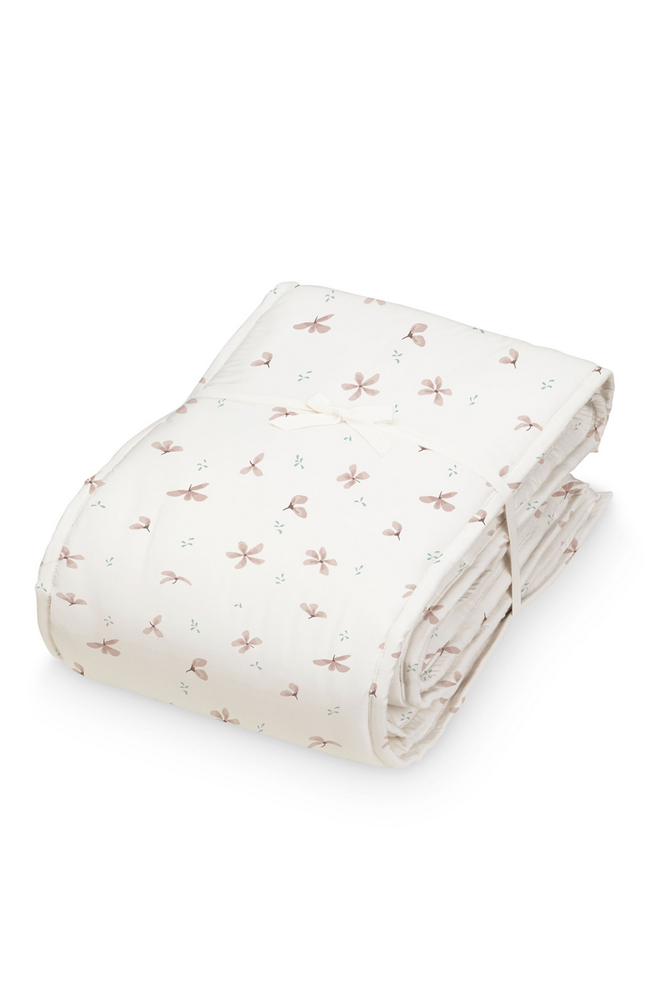 Cot Bumper - Wildflower Creme