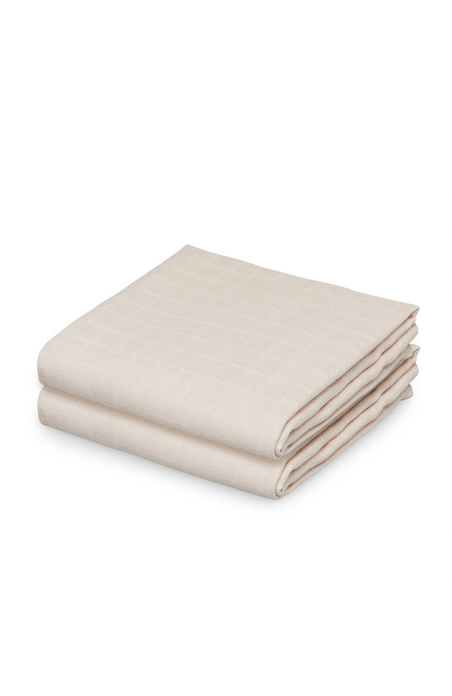 Muslin Cloth 2 pack - Almond