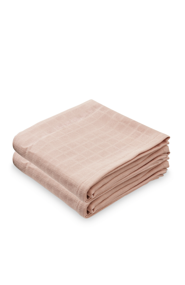 Muslin Cloth 2 pack - Blossom Pink
