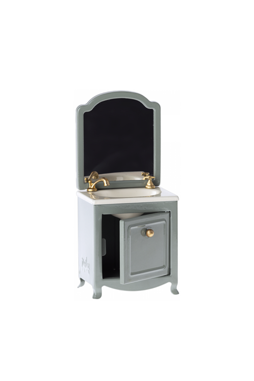 Sink Dresser w. mirror - Dark Mint