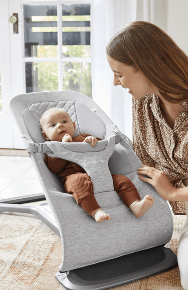 Evolve 3 in 1 Bouncer - Light Grey