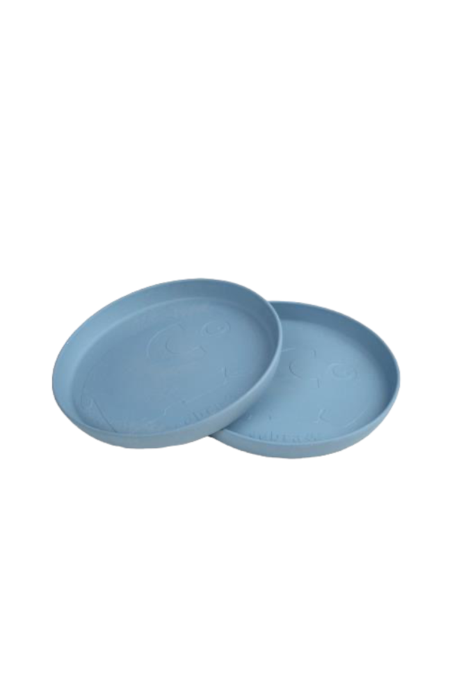 Mums Plates - Powder Blue