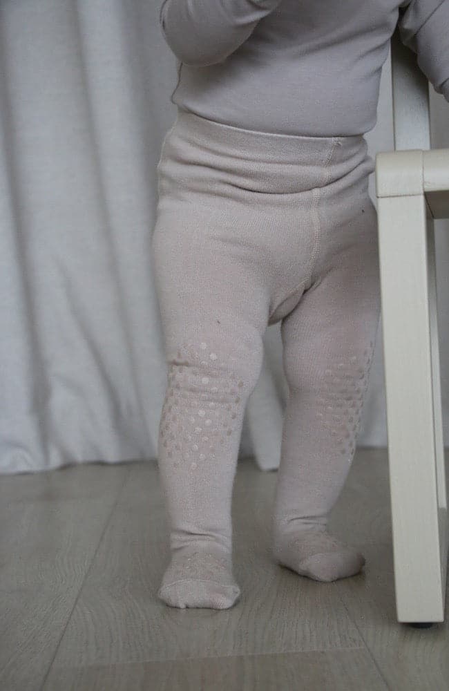 Crawling Tights - Taupe