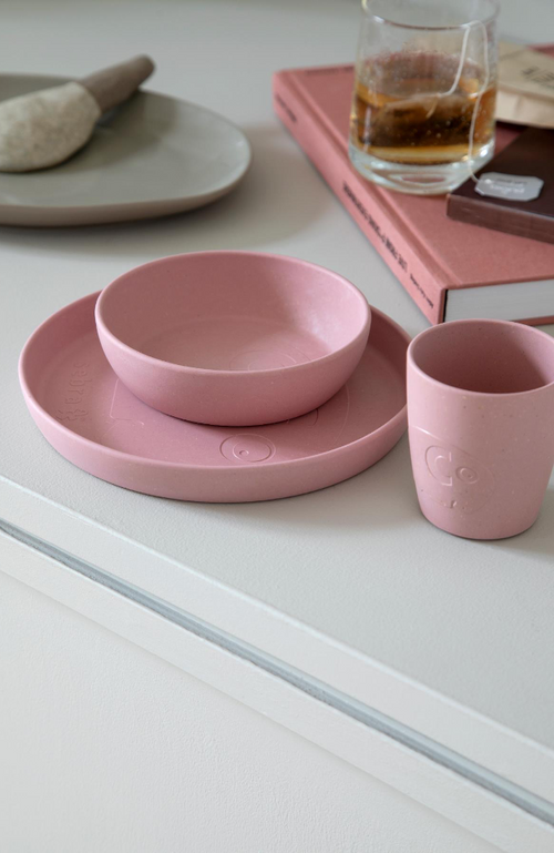 Mums Dinner Set - Blossom Pink
