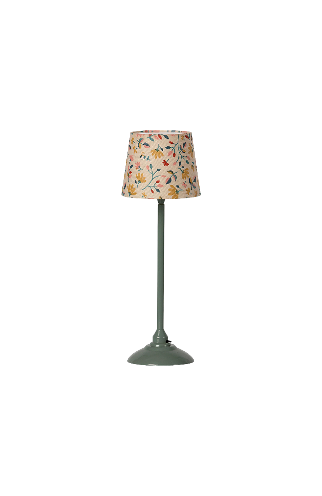 Vintage Floor Lamp - Dark Mint