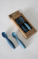 Silicone Spoon Set - Vintage Blue