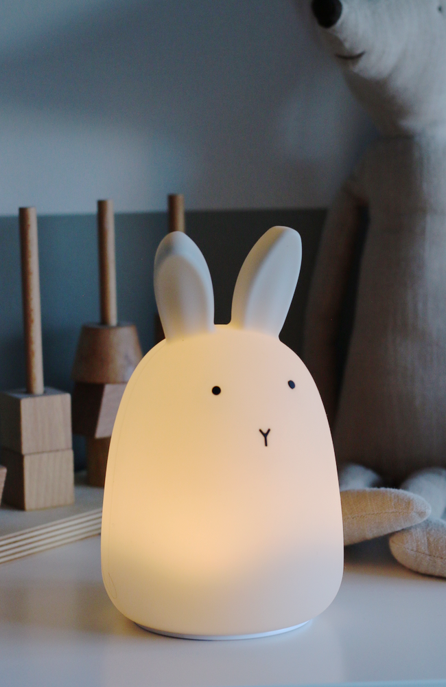 Winston Night Light - Rabbit/Dumbo Grey