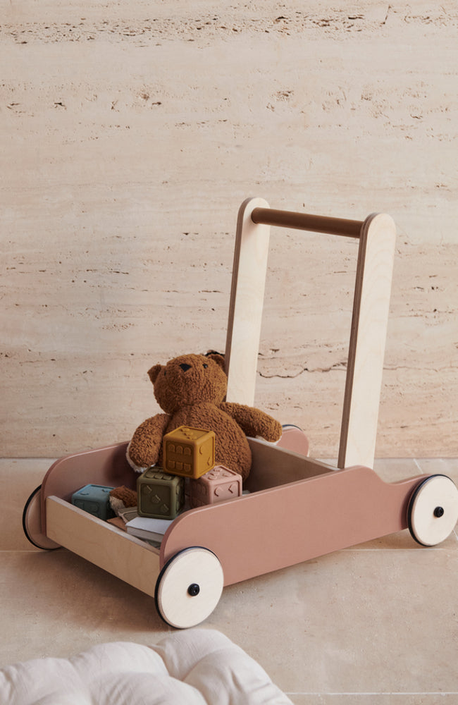 Bonnie Push Cart - Tuscany Rose/Golden Caramel Mix