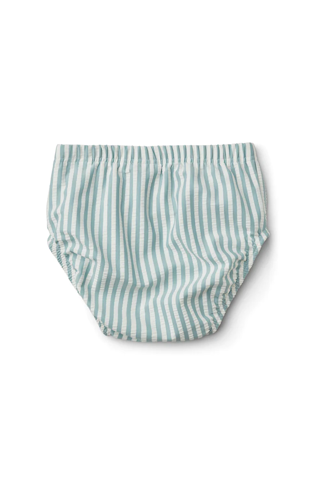 Anthony Baby Swim Pants - Stripe Sea Blue/White