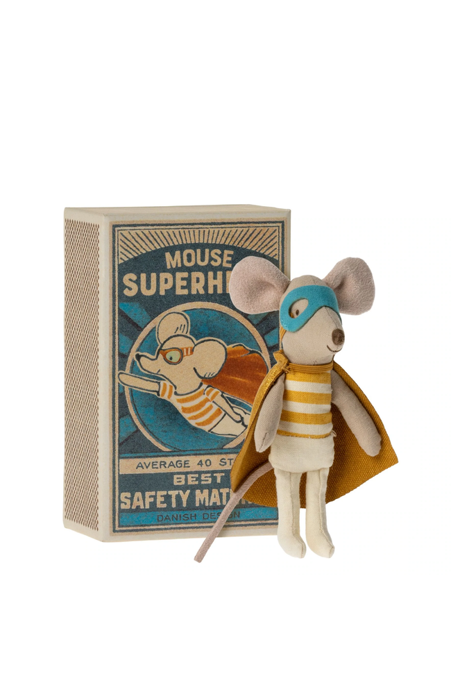 Superhero Mouse - Little Brother in Matchbox