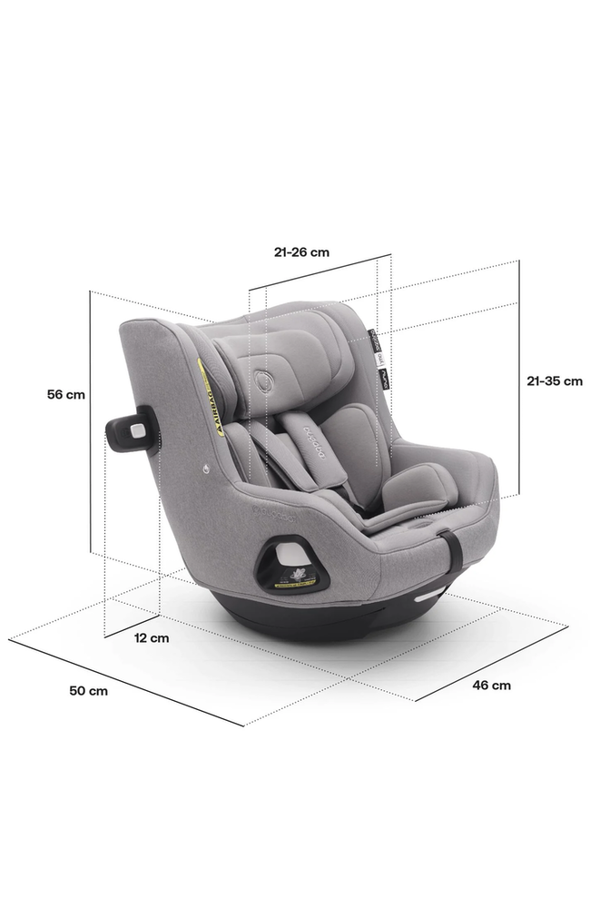 Owl by Nuna car seat - Mineral Light Grey