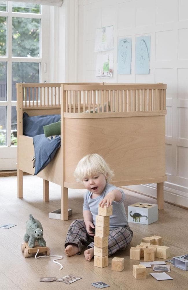 Sebra Bed Baby & Jr. - Wooden Edition