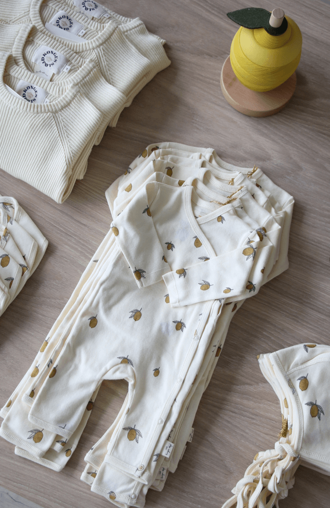 Newborn Onesie - Lemon